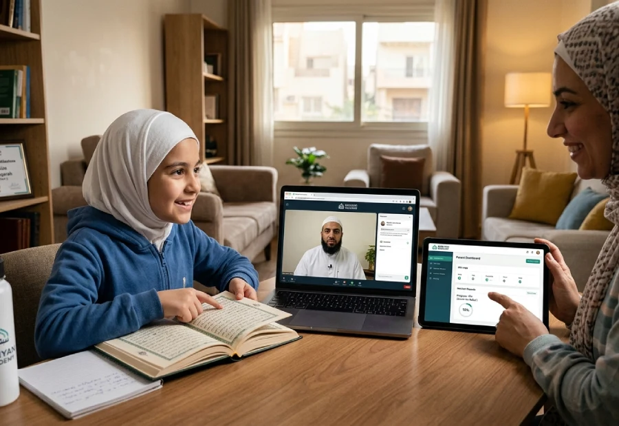 programme morize quran online