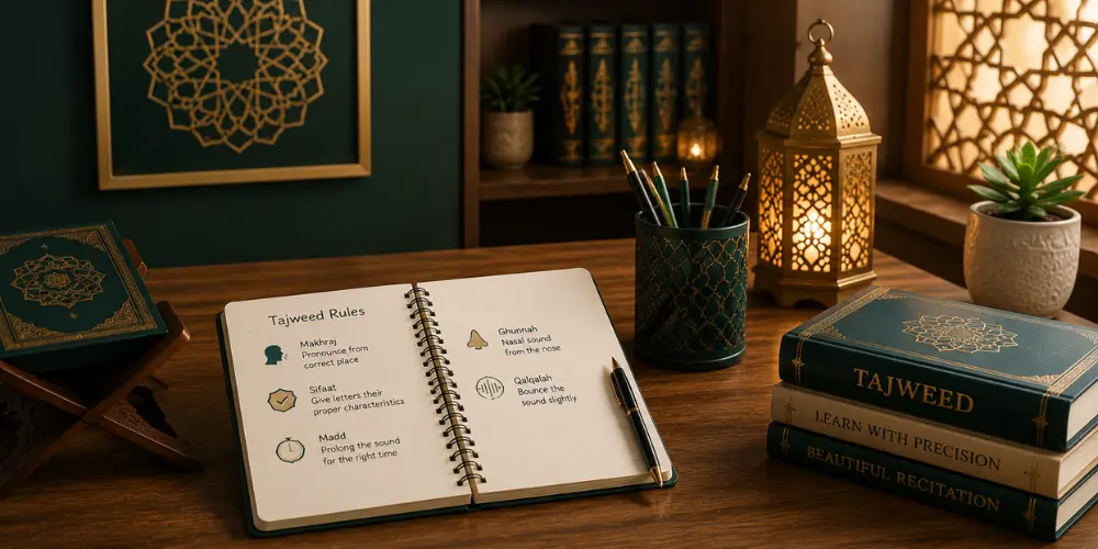Basic Rules of Tajweed in English