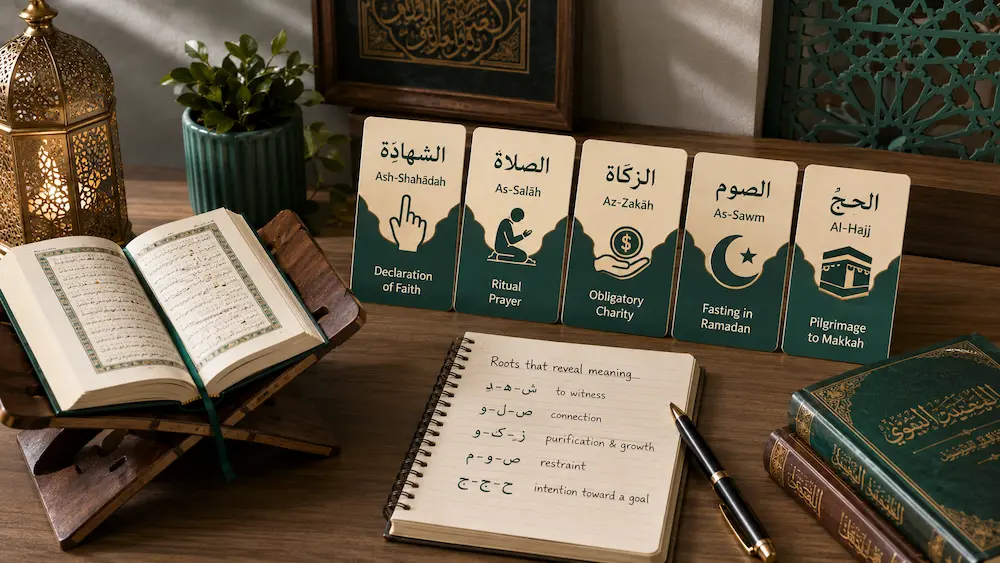 5 pillars of islam in arabic 5 pillars of islam in arabic