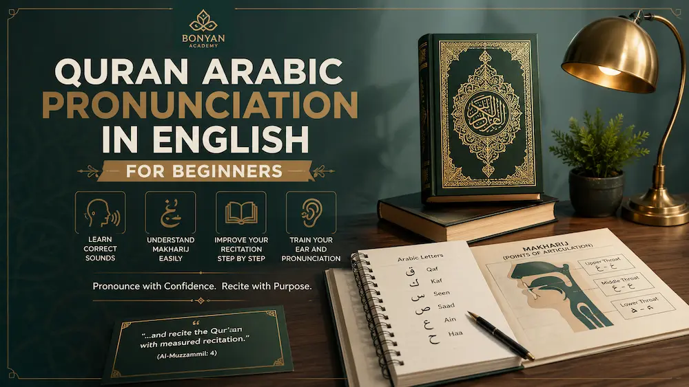 Quran Arabic pronunciation in English