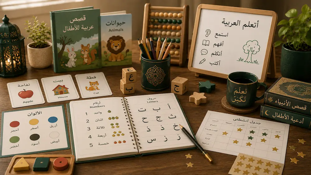 arabic lessons for kindergarten